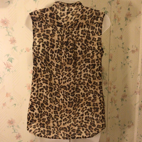 Old Navy Animal Print Tank Top - Picture 2 of 4